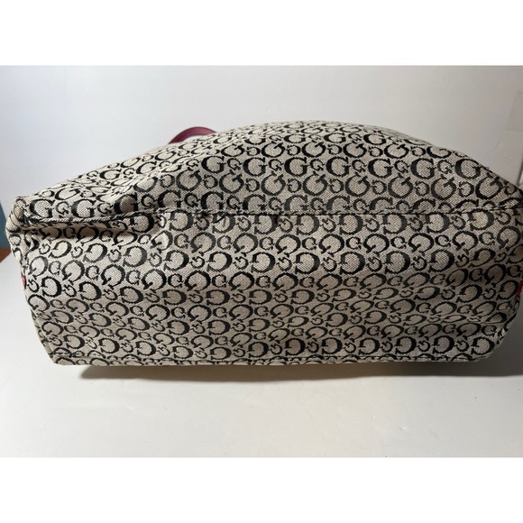 Guess Beige and Pink Tote Bag - Picture 3 of 9